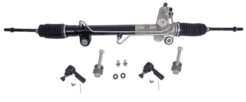 Heidts Power Rack and Pinion - Black/Natural - Heidts Mustang II Kit