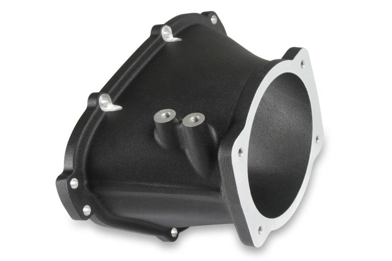 Holley EFI Throttle Body Adapter - 105 mm - Black - GM LS-Series