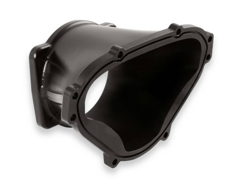 Holley EFI Throttle Body Adapter - 105 mm Throttle Body - Black - LS3 - GM LS-Series