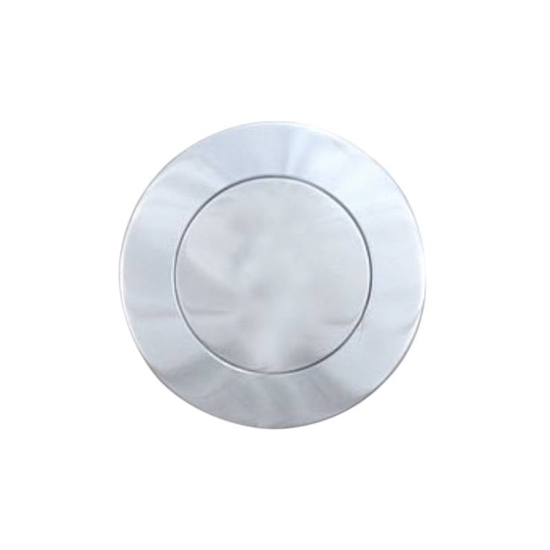 Lecarra Polished Horn Button - Lecarra Vette 6-Bolt Steering Wheels