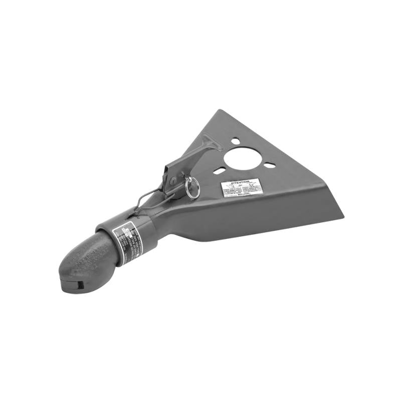 Bulldog Class III Trailer Coupler Kit - 5000 lb Capacity - 2 in Ball - A-Frame Style - Black Oxide
