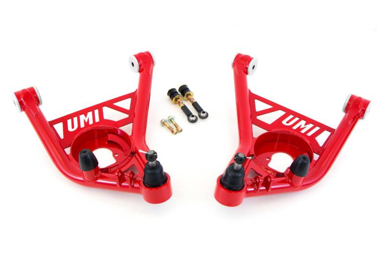 UMI Performance Front Lower Control Arm - Red - GM F-Body 1970-81