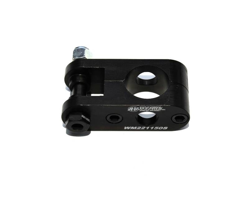 Wehrs Machine Clamp-On Shock Mount - 2-1/4 in Drop - Black - 1-1/2 in OD Tube