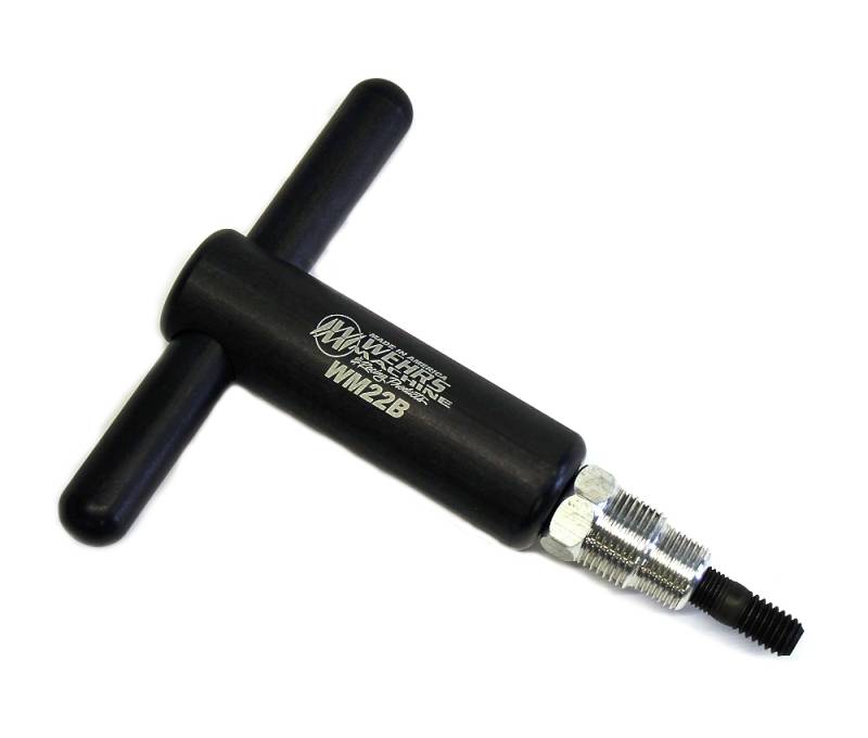 Wehrs Machine T-Handle Axle Puller - 3/8 Male Thread - Black