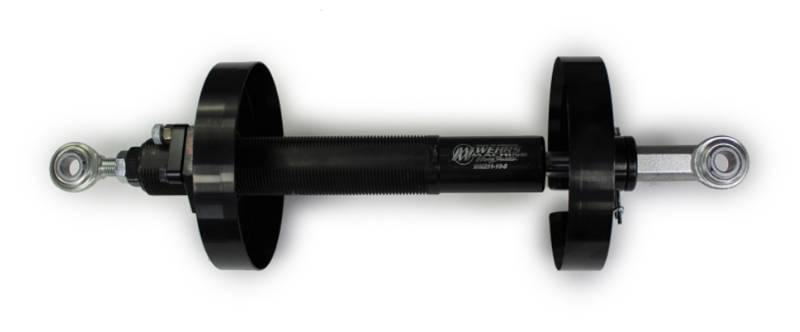 Wehrs Machine Coil Spring Slider - 15.500 in Compressed - 21 in Extended - Black