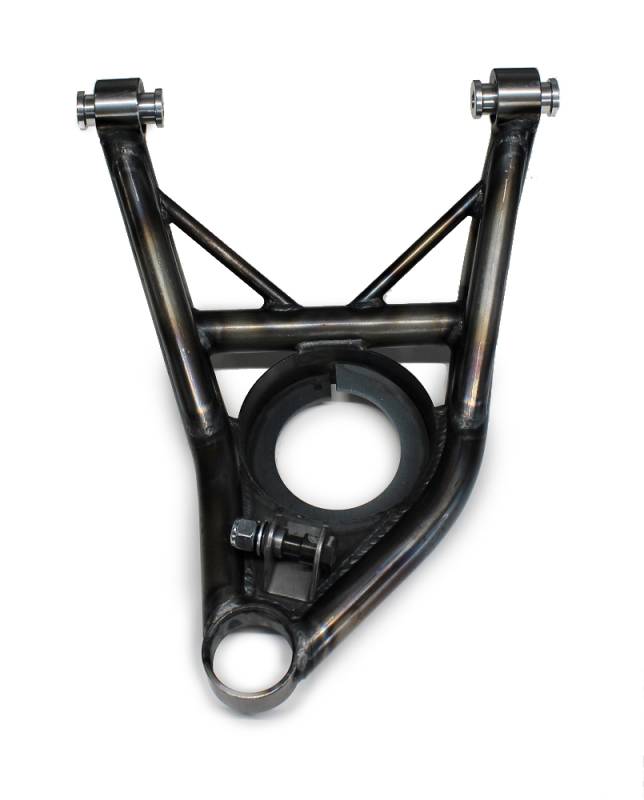 Wehrs Machine Fabricated Lower Control Arm - Drivers Side - Screw-In Ball Joint - Black - GM A-Body 1968-72