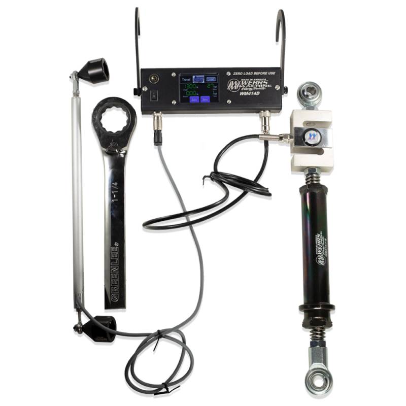 Wehrs Machine Dual Function Load Pull Stick - 7 in Pull Stick - Digital Screen - Black