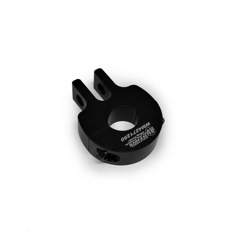 Wehrs Machine Suspension Limiter Bracket - 1/2 in Slot - Black - 1-1/4 in Tube