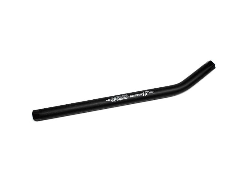 Wehrs Machine Bent Suspension Tube - 7/8 in OD - 15 in Long - 5/8-18 in Female Thread - Black Oxide
