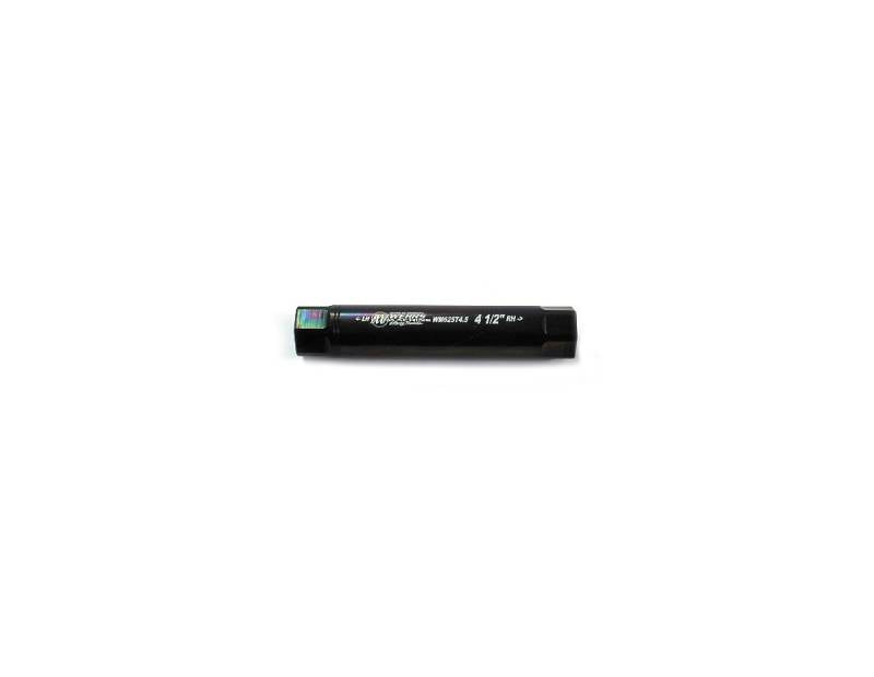Wehrs Machine Suspension Tube - 7/8 in OD - 4-1/2 in Long - 5/8-18 in Female Thread - Black Oxide