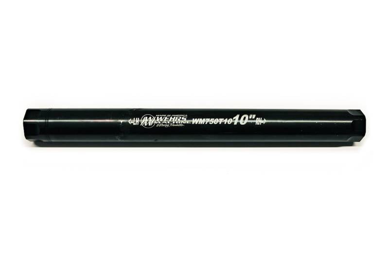 Wehrs Machine Suspension Tube - 1 in OD - 10 in Long - 3/4-16 in Female Thread - Black Oxide