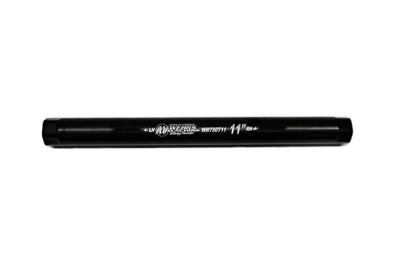 Wehrs Machine Aluminum Suspension Tube - 1 OD - 11 in Long - 3/4-16 in Female Thread - Black Oxide