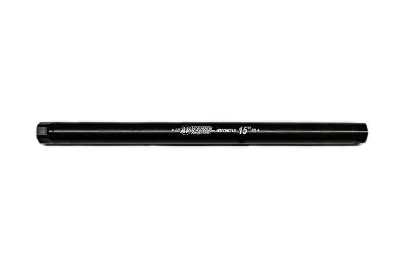 Wehrs Machine Aluminum Suspension Tube - 1 OD - 15 in Long - 3/4-16 in Female Thread - Black Oxide