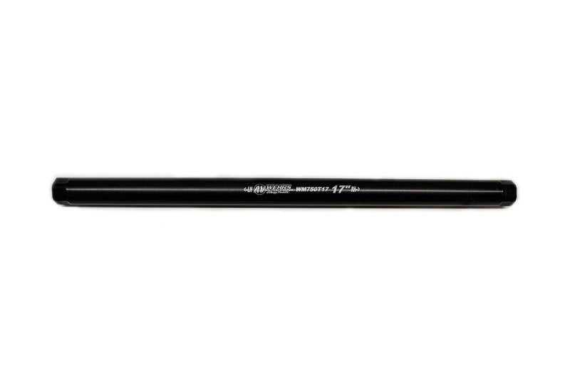 Wehrs Machine Aluminum Suspension Tube - 1 OD - 17 in Long - 3/4-16 in Female Thread - Black Oxide