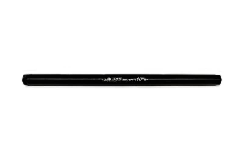 Wehrs Machine Aluminum Suspension Tube - 1 OD - 18 in Long - 3/4-16 in Female Thread - Black Oxide