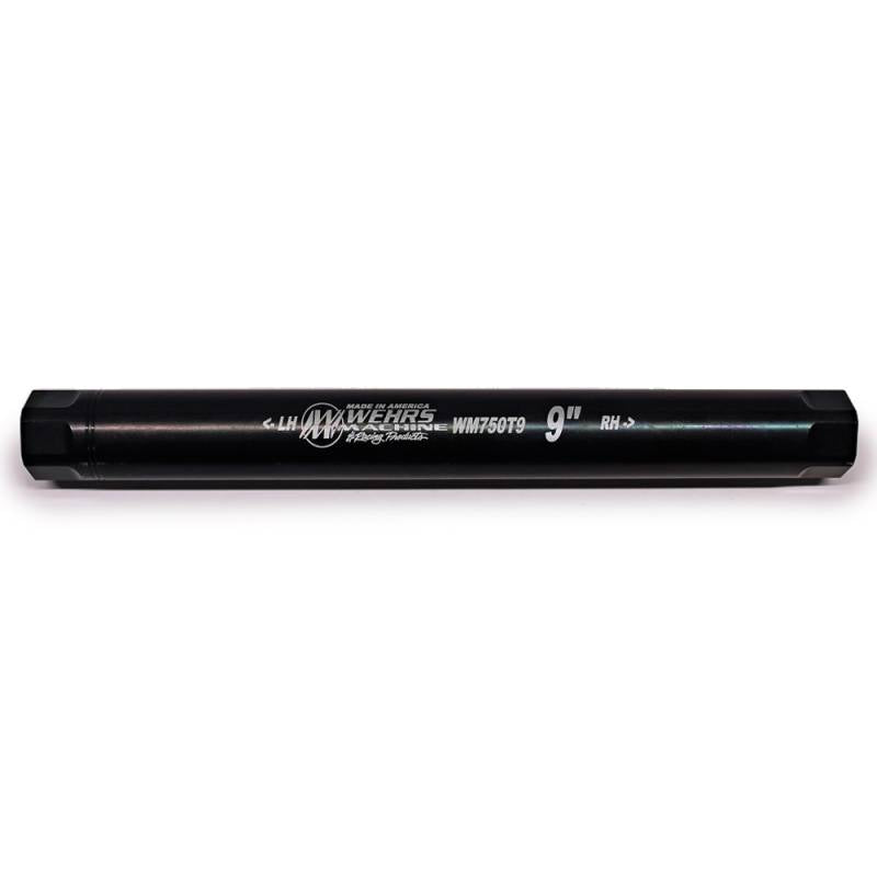 Wehrs Machine Suspension Tube - 1 in OD - 9 in Long - 3/4-16 in Female Thread - Black Oxide