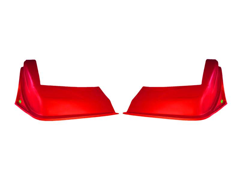 Dominator Asphalt Super Late Model Nose & Flare - Red