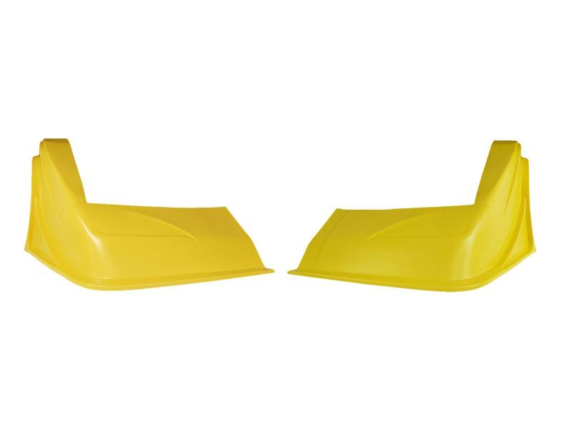 Dominator Asphalt Super Late Model Nose & Flare - Yellow