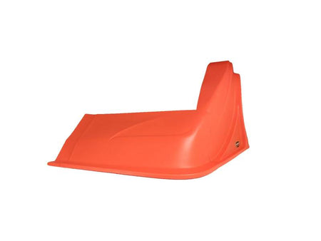 Dominator Asphalt Super Late Model Nose & Flare - Left Side - Flo Orange