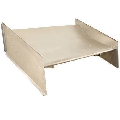 HRP Sprint Car Nose Wing - 2" Dish - Angled Super Boards