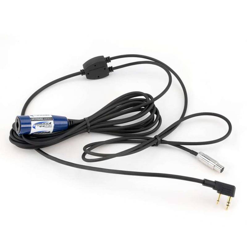 Rugged Radios Car Harness OFFROAD with 2-Pin Rugged Radios Handheld Radio Connector