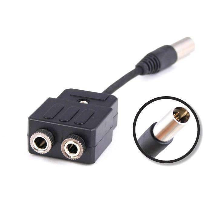 Rugged Radios General Aviation Headset to 5-Pin Adapter
