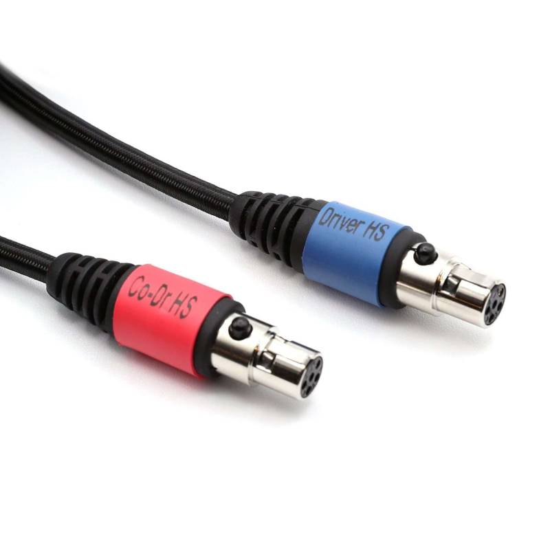 Rugged Radios OFFROAD 12' RACE SERIES Straight Cable to Intercom Driver and Co-Driver