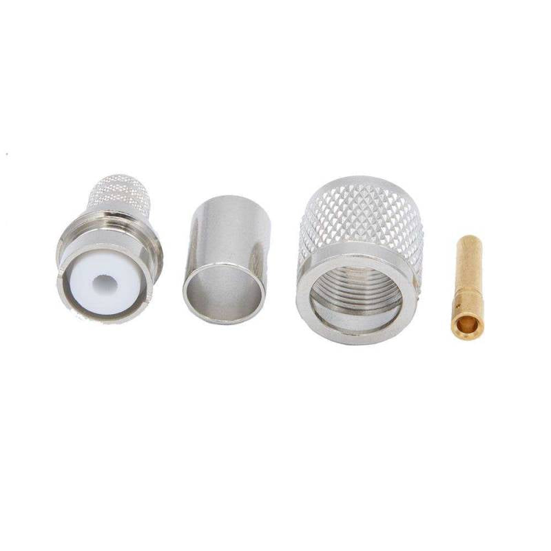 Rugged Radios Crimp-on Male PL-259 UHF Connector for Rugged Radios LMR400-UF Cable