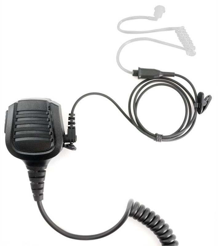 Rugged Radios PATROL Moto Kit - Ear Piece - Hand Mic