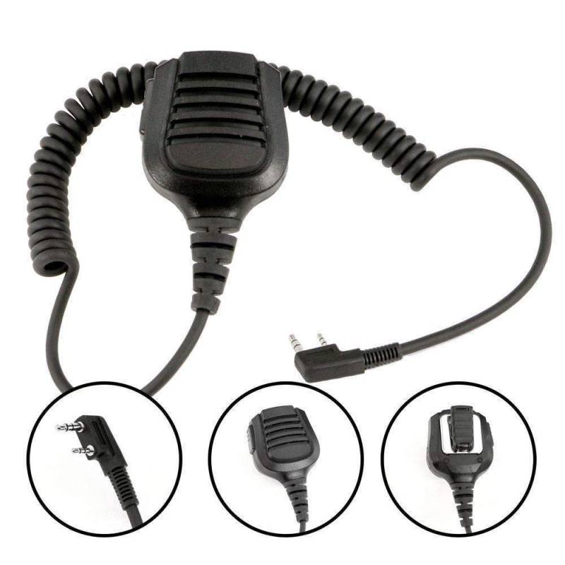Rugged Radios PATROL Moto Kit - Ear Piece - Hand Mic