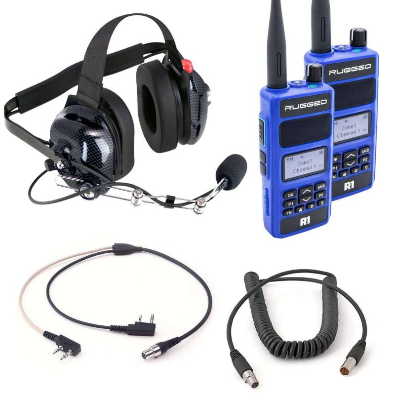 Rugged Dual Radio Spotter Kit SPOTTER-KIT-DR-R1 – Pit Stop USA