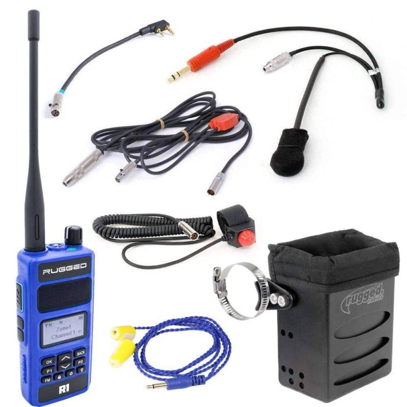 Rugged Radios The Driver - NASCAR 3C Racing Kit with Rugged Radios R1 Handheld Radio