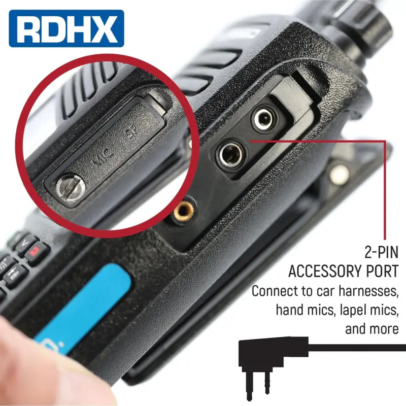 Rugged Radios RDH-X Waterproof Business Band Handheld - Digital and Analog