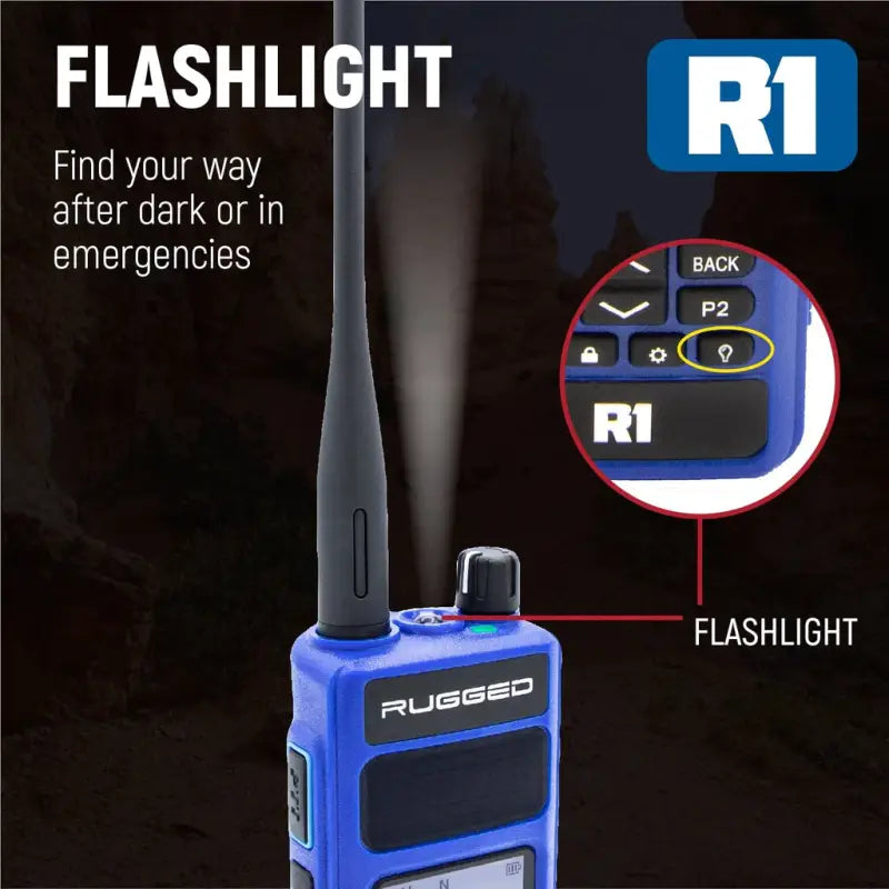 Rugged Radios 2 Pack Rugged Radios R1 Business Band Handheld - Digital and Analog
