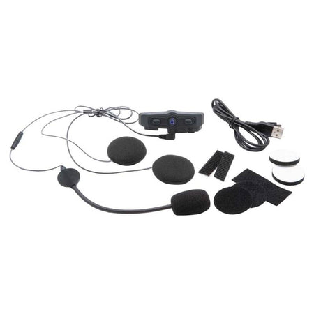 Rugged Radios CONNECT BT2 Moto Kit Without Radio - Bluetooth Headset, Super Sport Harness, & Handlebar Push-To-Talk