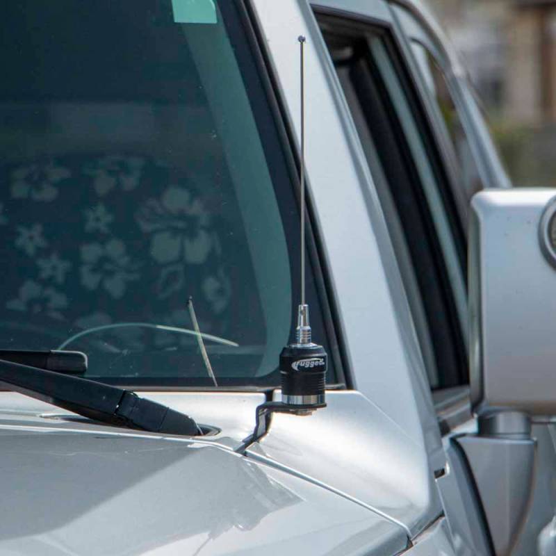 Rugged Radios Antenna Mount for Toyota FJ Cruiser 2007-2014 - Driver Side