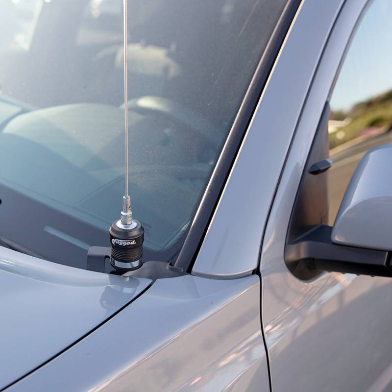 Rugged Radios Antenna Mount for Toyota Tacoma 3rd Generation 2016 to Current - Passenger Side