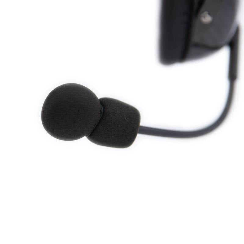 Rugged Radios AlphaBass Carbon Fiber Headset for STEREO and OFFROAD Intercoms - Behind The Head