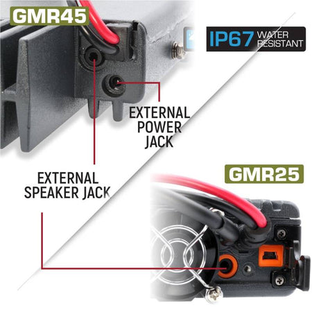 Rugged Radios Toyota Tundra Two-Way GMRS Mobile Radio Kit - 25 Watt GMR25