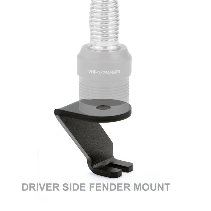 Rugged Radios A-Pillar Antenna Mount Ford F-Series Chevy Silverado Dodge Ram - Both Sides - Adapter Plate
