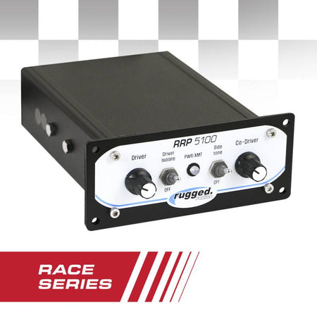 Rugged Radios RRP6100 PRO Race Series 2 Person Intercom - DSP Chips