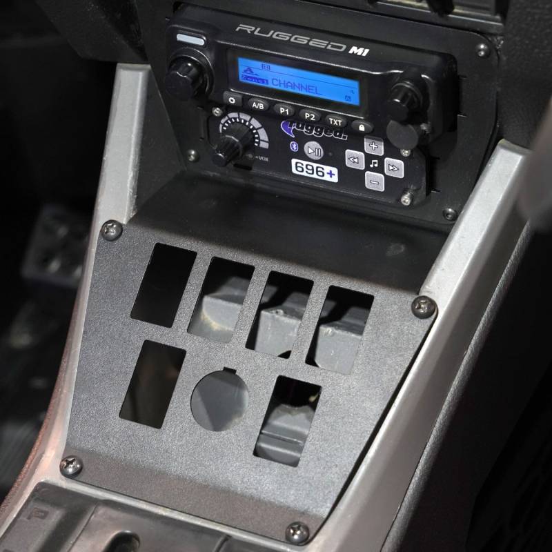 Rugged Radios Lower Accessory Panel - SPOD Touchscreen - Polaris RZR PRO XP/RZR Turbo R/RZR PRO R Dash Mount Radio/Intercom