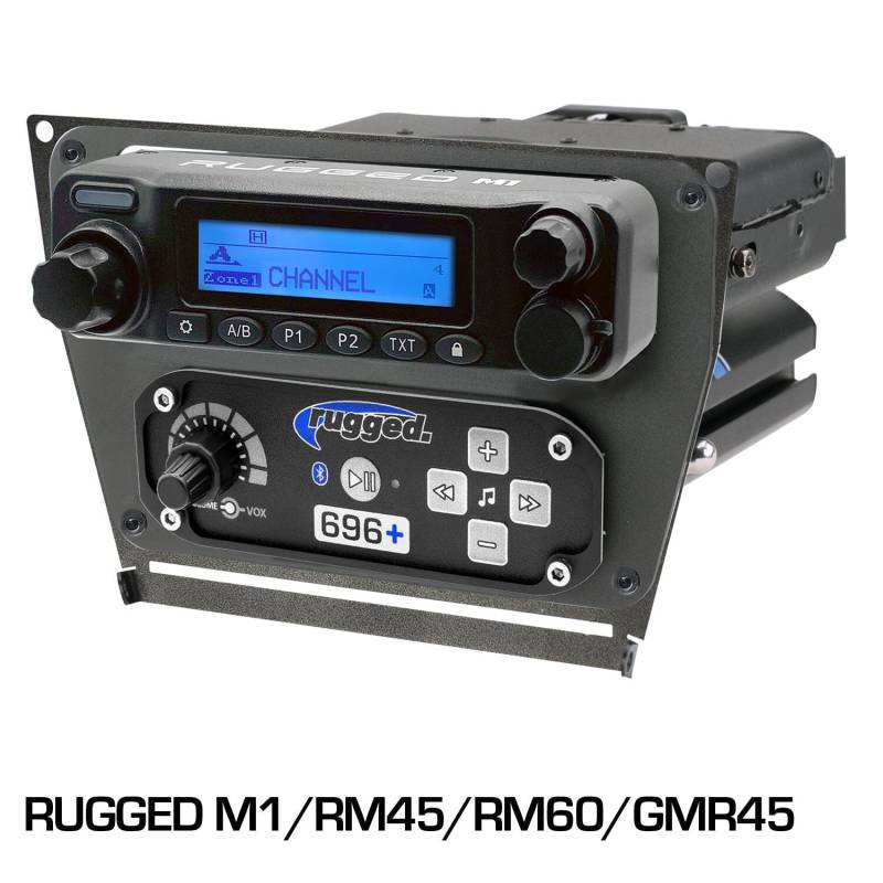 Rugged Radios Polaris RZR PRO XP, RZR Turbo R, and RZR PRO R Dash Mount Radio and Intercom - Kenwood TK7360