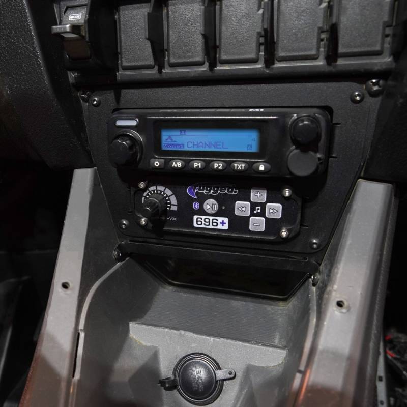 Polaris RZR PRO XP, RZR Turbo R, and RZR PRO R Dash Mount Radio and Intercom Rugged M1/G1/G4/RM45/RM60/GMR45