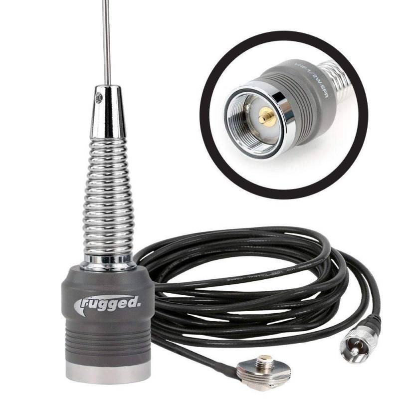 Rugged Radios Polaris General - Dash Mount - STX STEREO - Business Band - Alpha Audio Helmet Kits