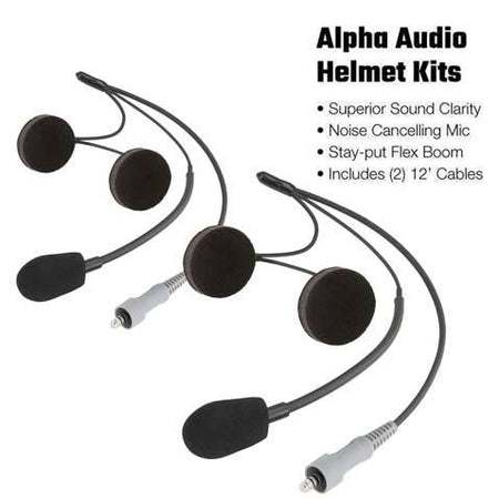 Rugged Radios Can-Am Commander - Dash Mount - STX STEREO - Business Band - Helmet Kits
