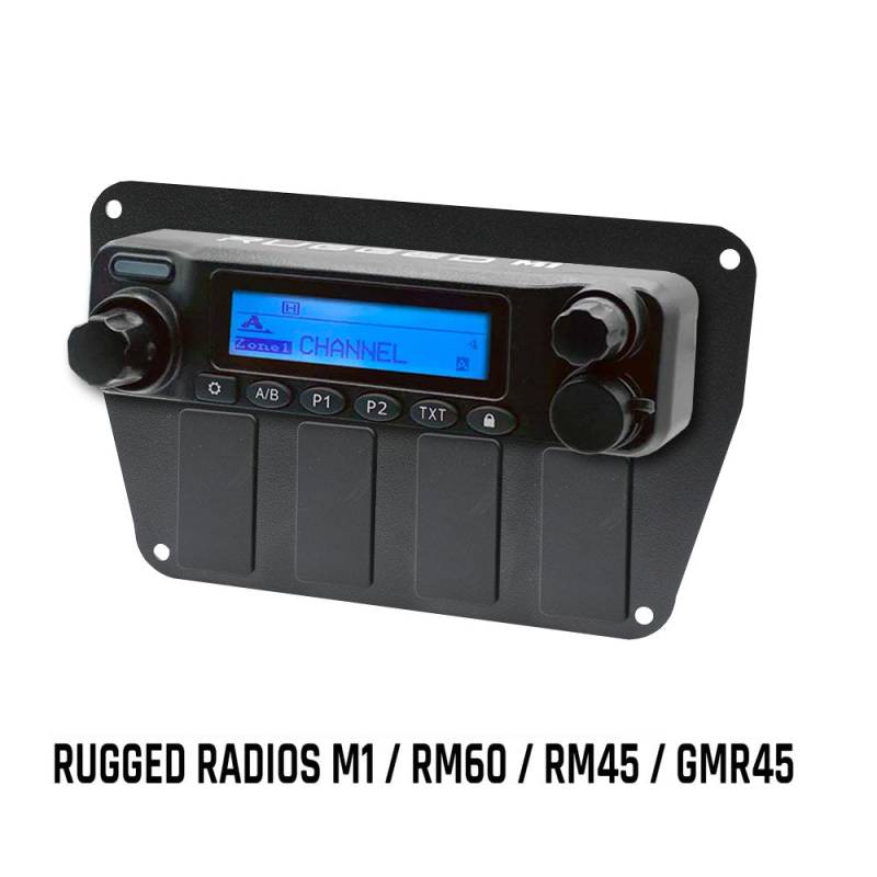 Rugged Radios Multi-Mount  Insert or Standalone Mount for Rugged Radios M1 - GMR45 - RM60 - RM45 - Rocker Switches