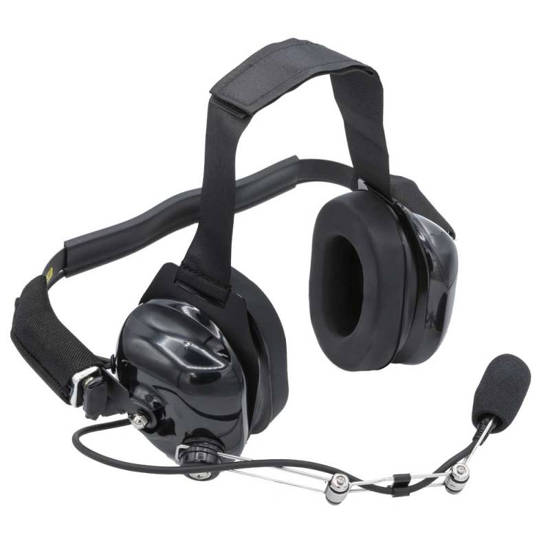 Rugged Radios H85 Linkable Full Duplex Intercom Headset - Expand To Unlimited Headsets