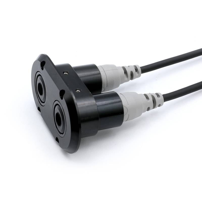 Rugged Radios Dual Headset / Helmet STX STEREO Jack Flush Mount
