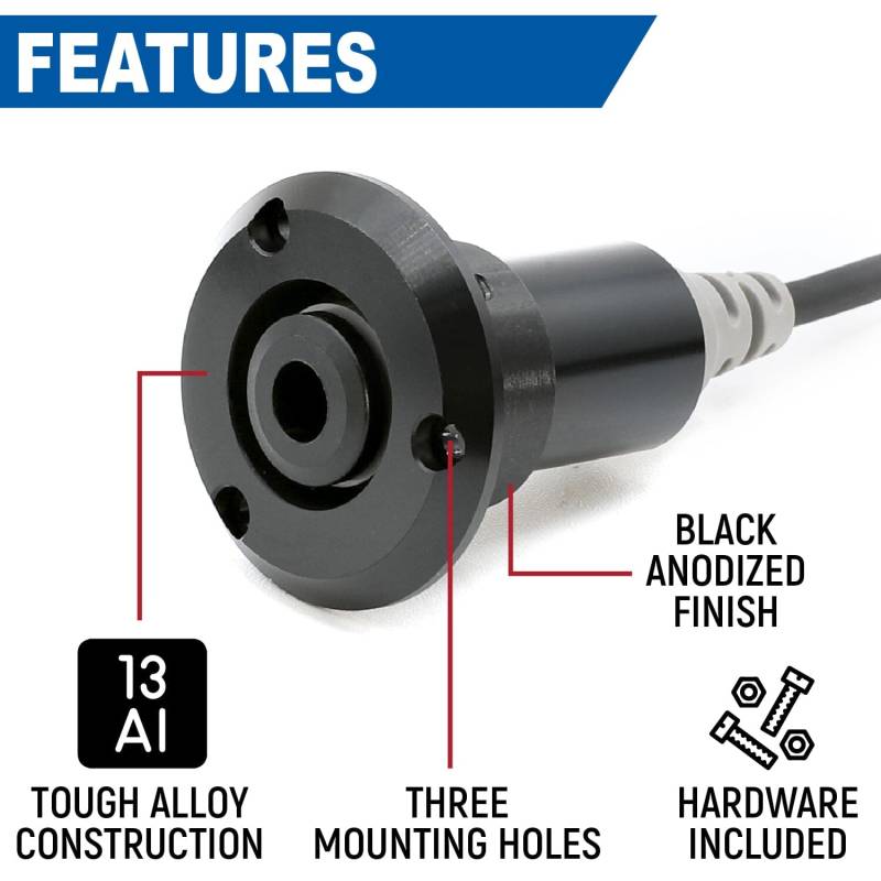 Rugged Radios Single Headset / Helmet STX STEREO Jack - Flush Mount
